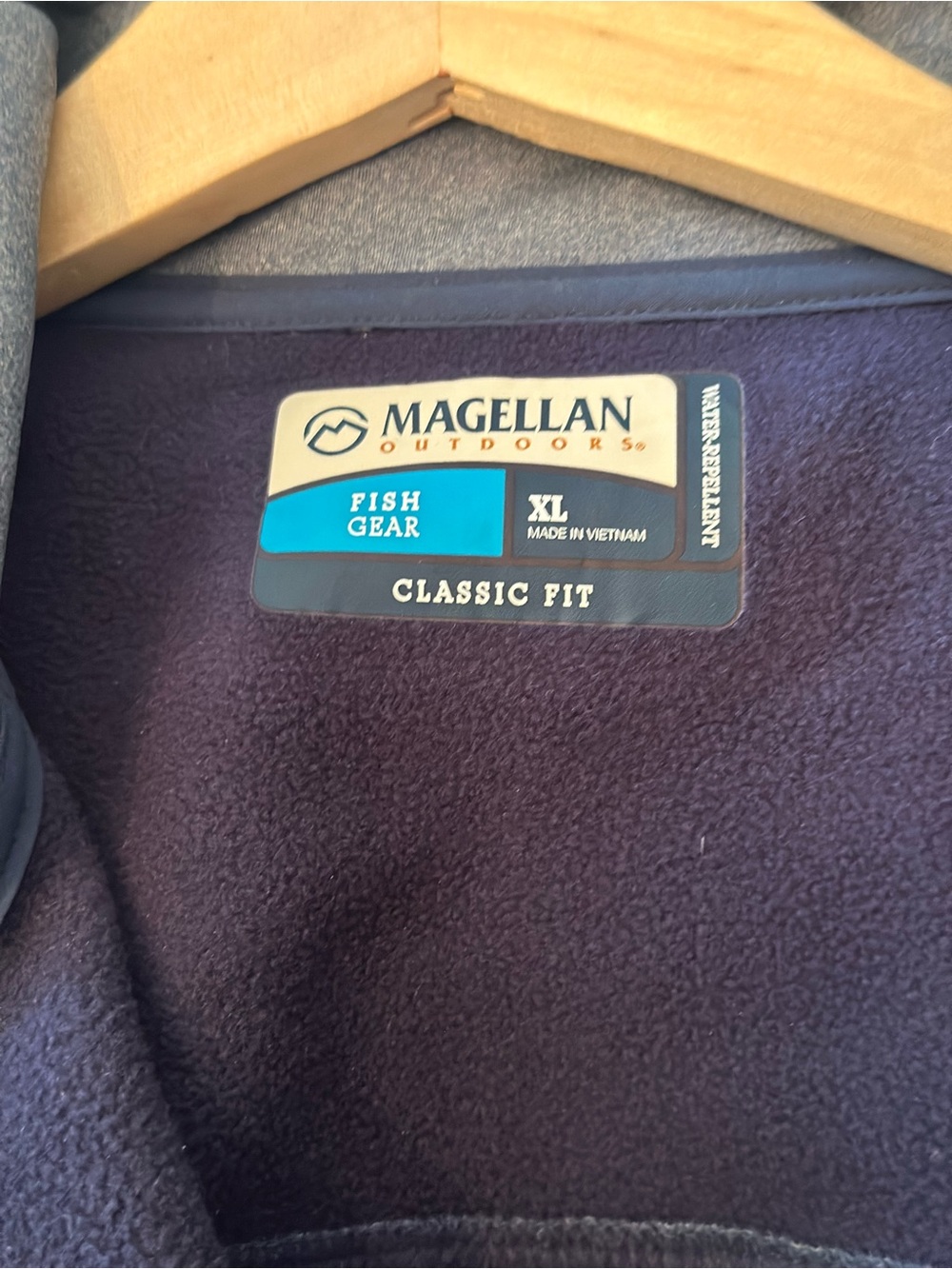 Magellan Outdoors Overcast Fleece Jacket - Ocean Heather Gray